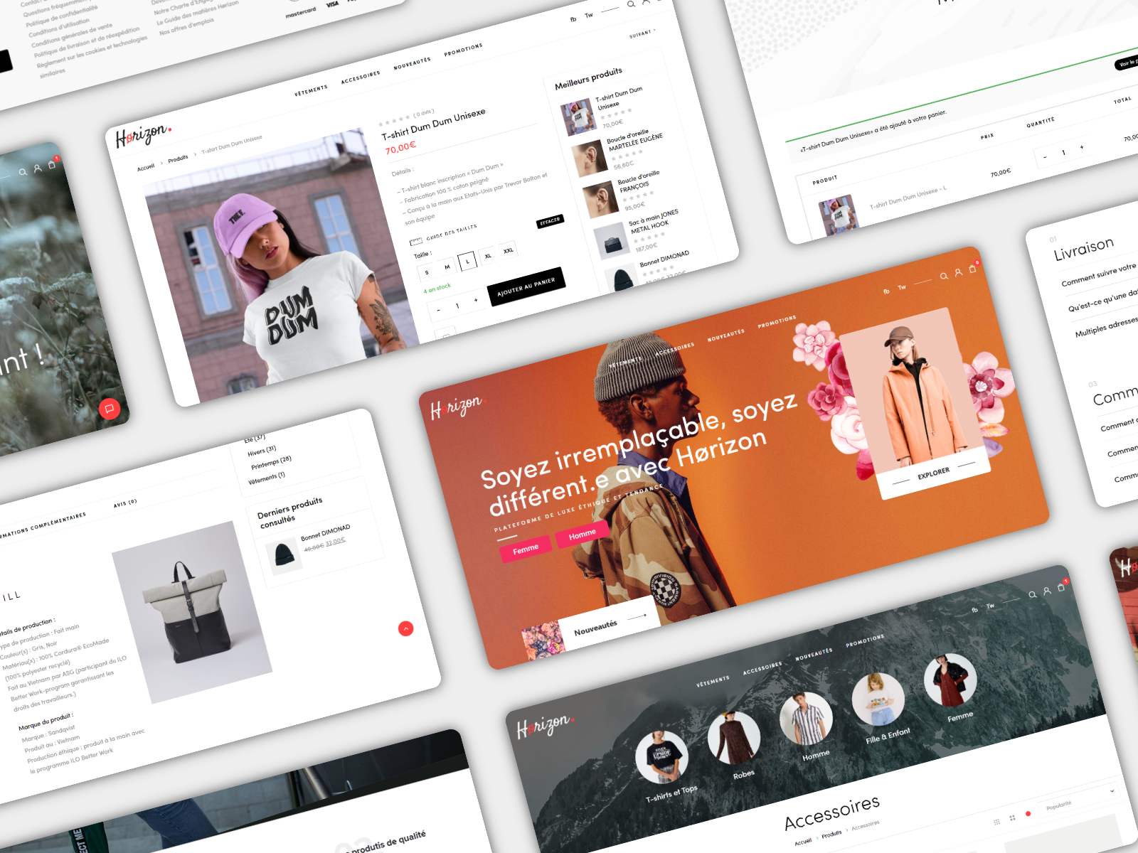 Aperçu du site https://horizon-fr.store