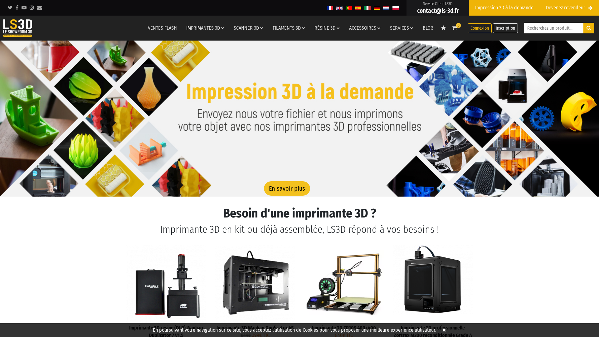 Aperçu du site https://lv-3d.fr