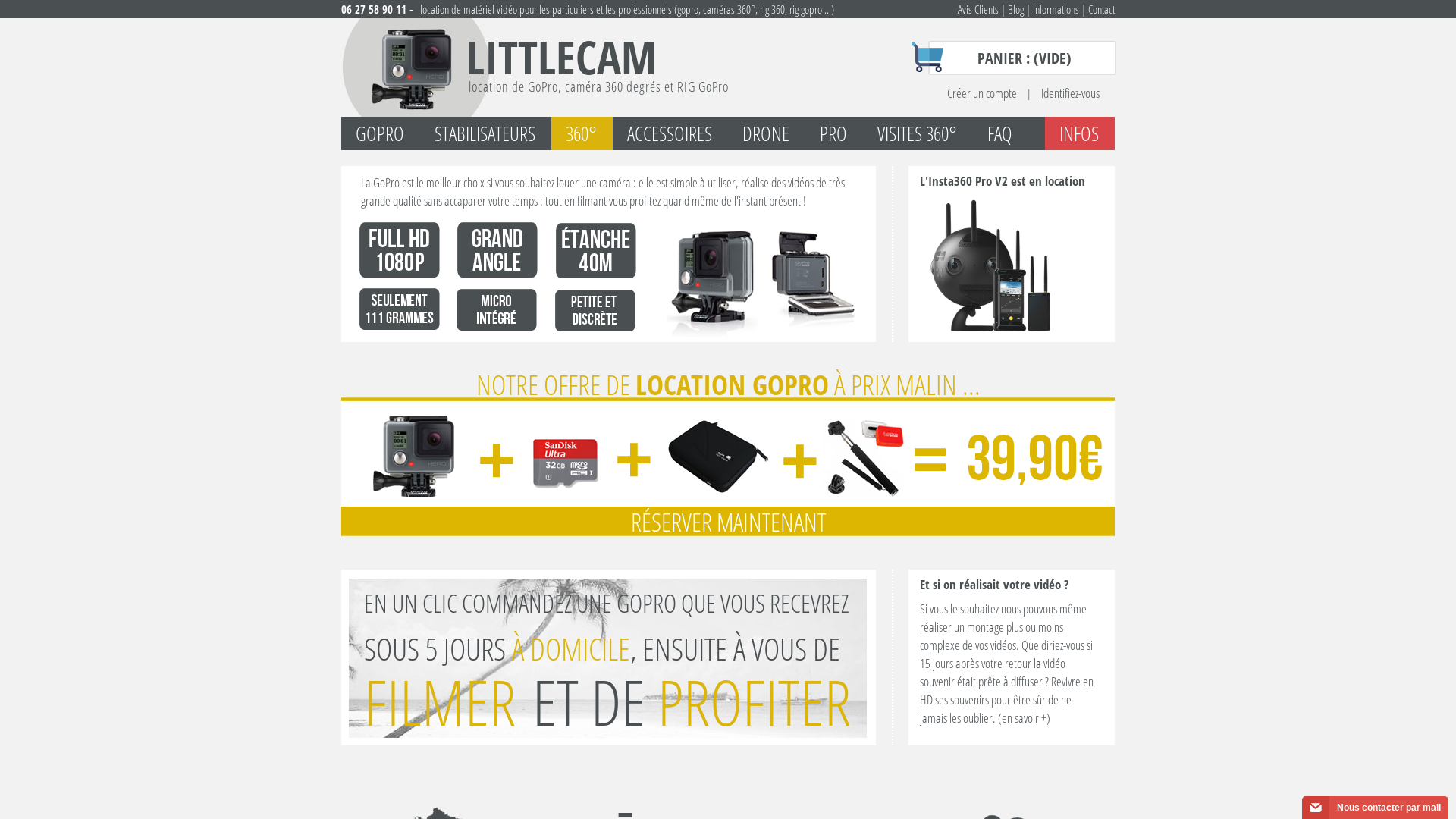 Aperçu du site http://www.littlecam.fr