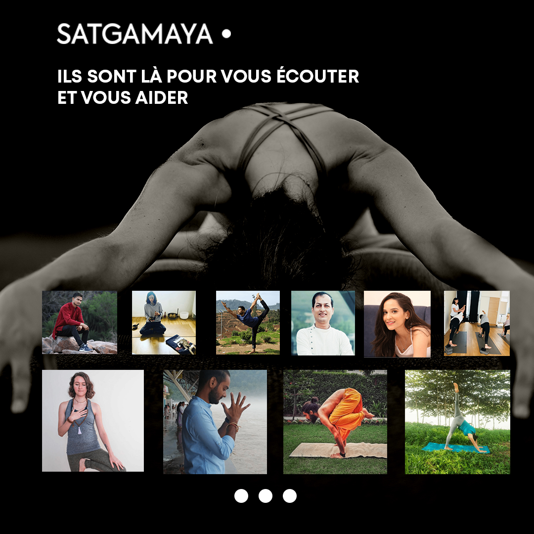 Aperçu du site https://satgamaya.yoga