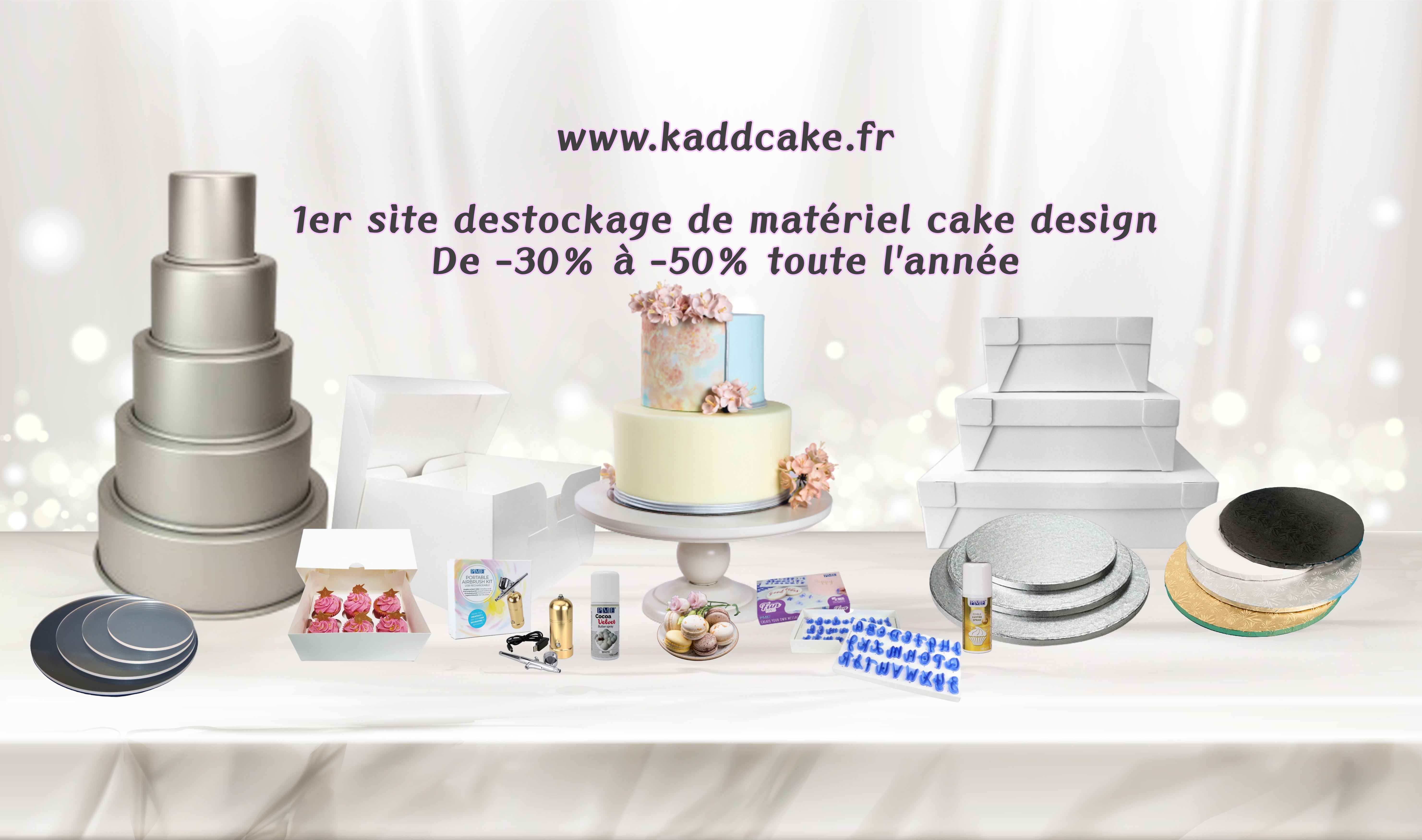 Aperçu du site http://kaddcake.fr/fr/