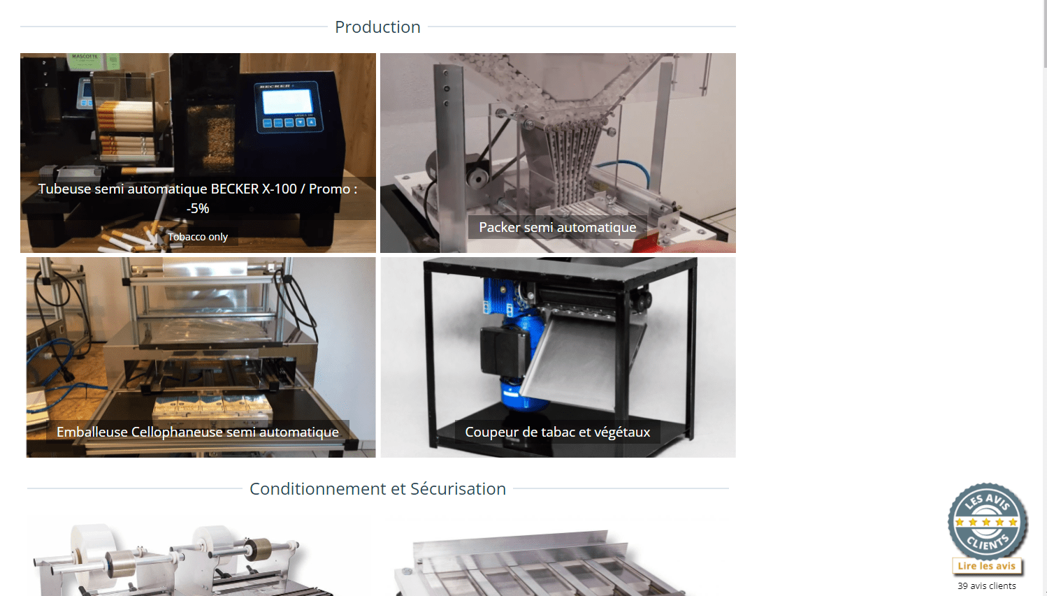 Aperçu du site http://https://tecc-industries.com/