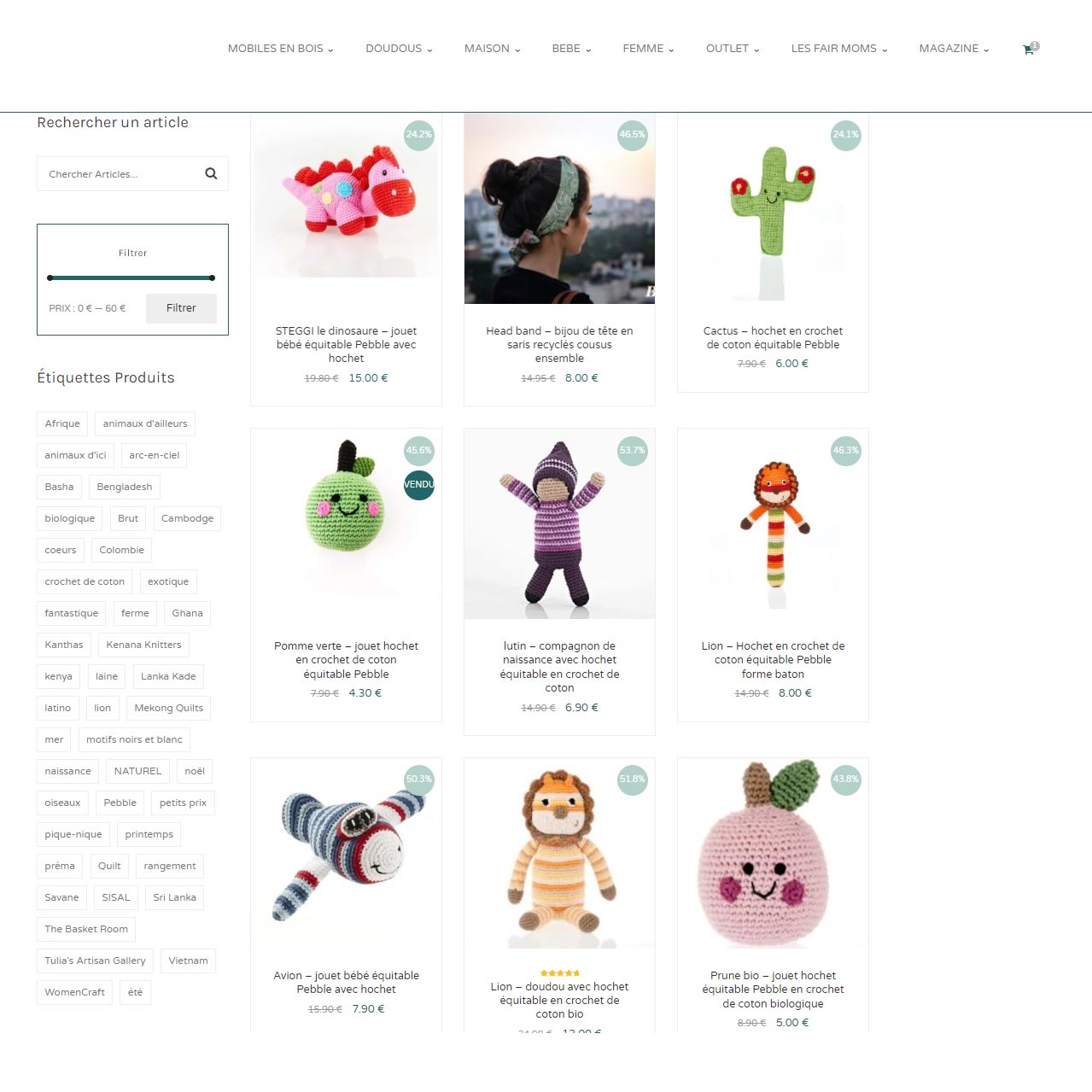 Aperçu du site https://fairmoms.fr