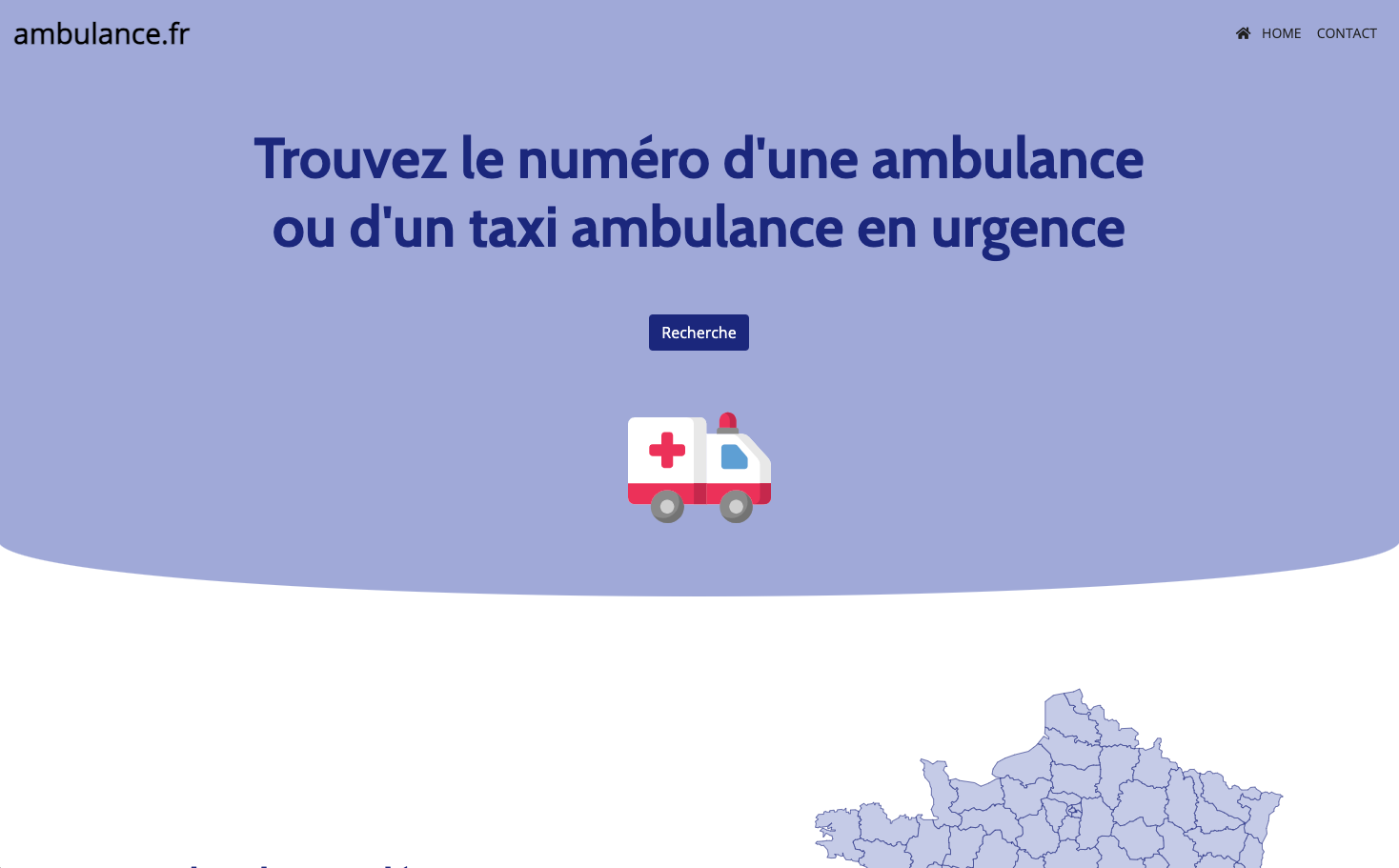Aperçu du site https://ambulance.fr