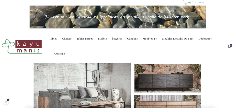 Aperçu du site https://meuble-bois-design.fr