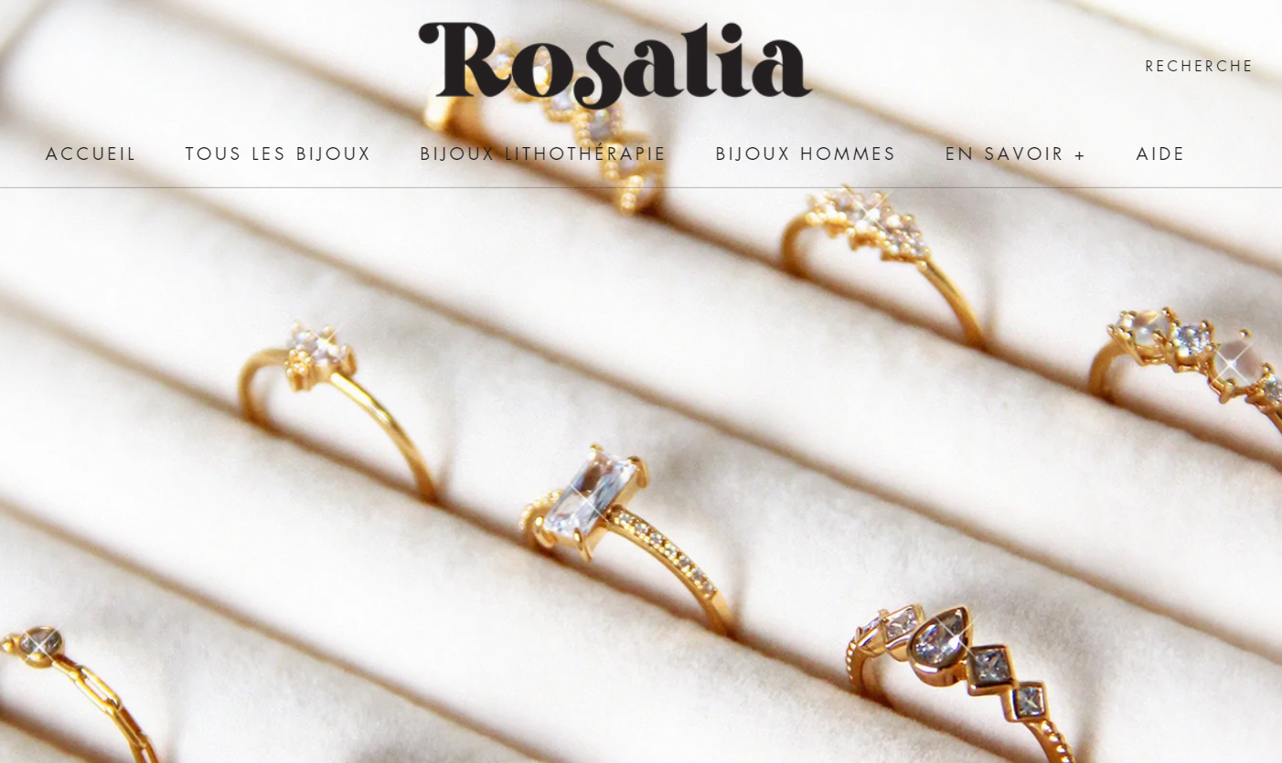 Aperçu du site http://www.rosalia-bijoux.com