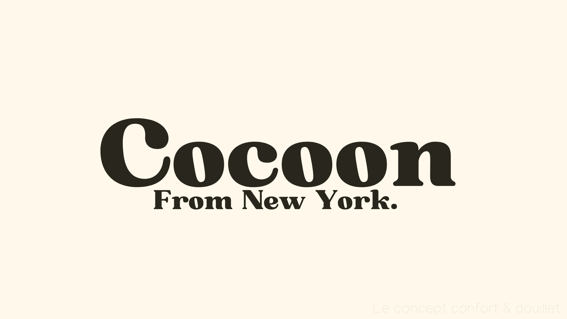 Aperçu du site http://cocoonparis.myshopify.com/