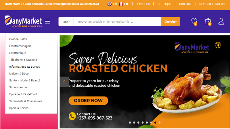 Aperçu du site http://http://www.danymarket.com